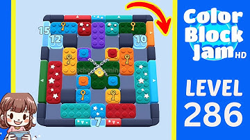 Color Block Jam Level 286 Solution Walkthrough