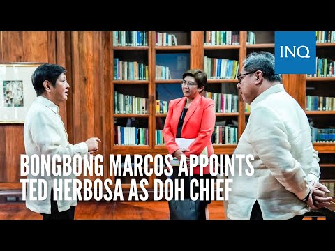 Bongbong Marcos appoints Ted Herbosa as DOH chief