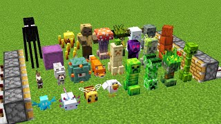 all mobs and all creeper combined