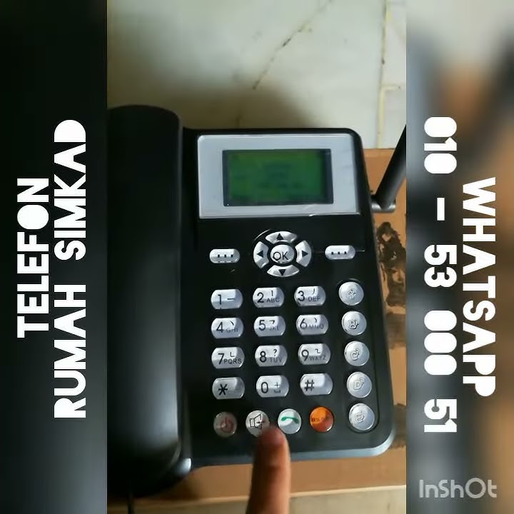 Telefon Rumah Guna Simkad Malaysia (GSM DESKTOP HOUSE TELEPHONE)