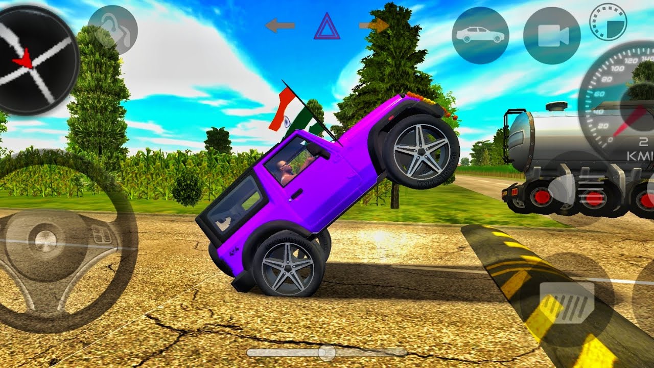 Thar modified off-road 🚗/car modified wheel 🛞/ stund thar 😱-#2026 #india 