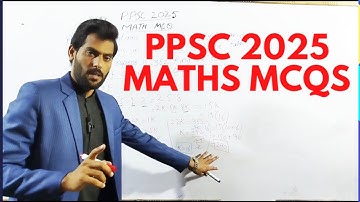 PPSC 2025 math MCQS | PPSC FPSC NTS math questions | tricks to solve math MCQS  | Prime academy