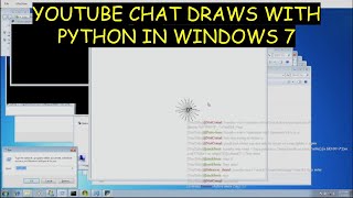 Chat Draws With Python in Windows 7