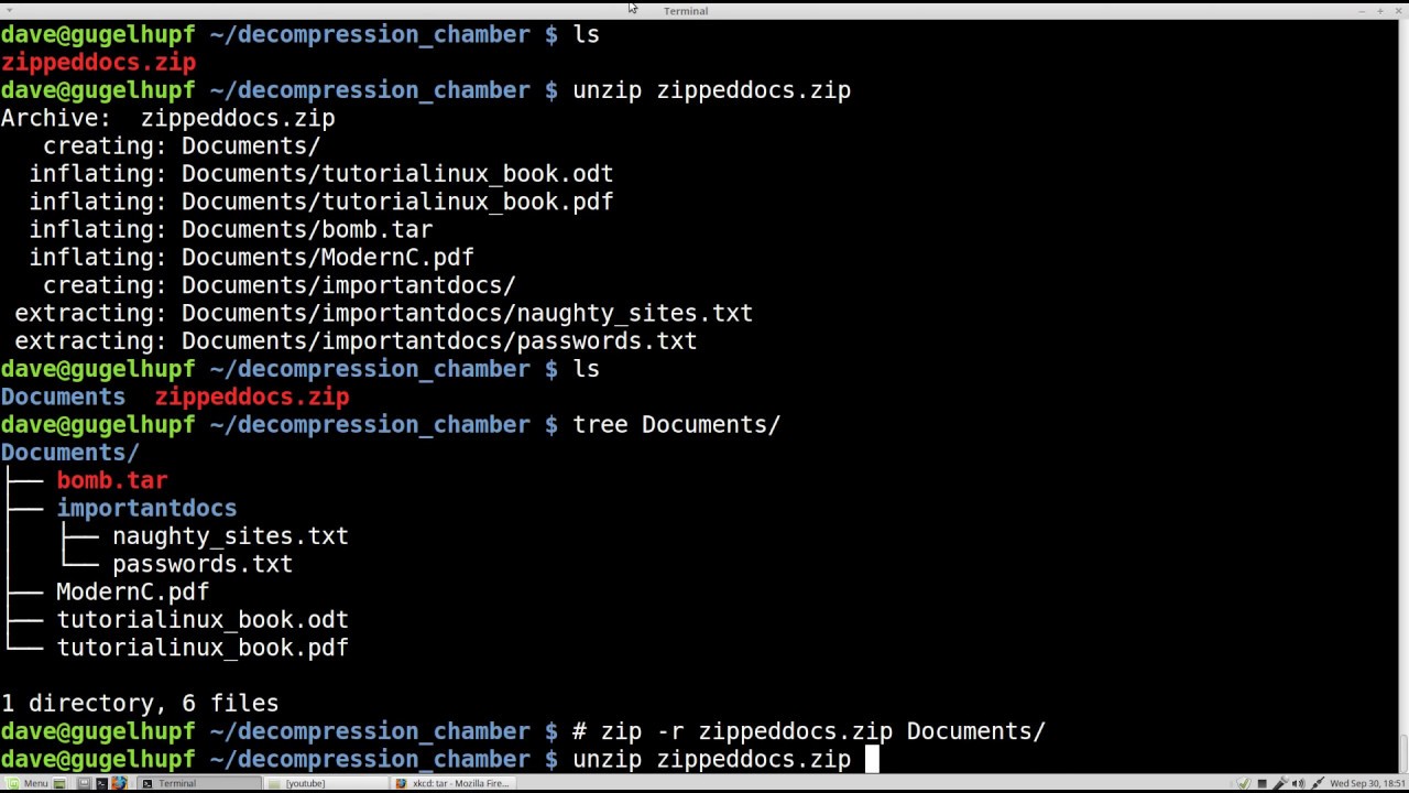 How To Zip And Unzip Directories On Linux