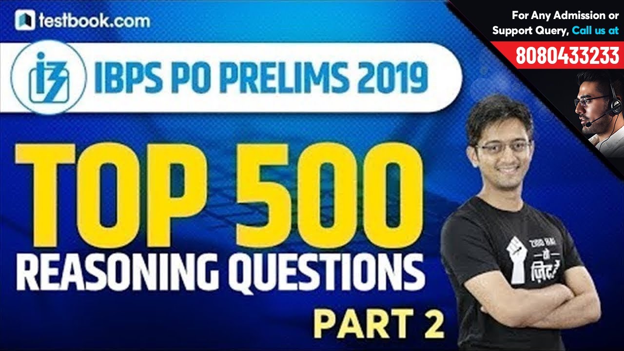 Top 500 Reasoning Questions for IBPS PO Prelims | Part 2 | Crack IBPS ...