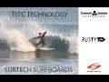 Surftech surfboards review channel islands flyer 2  rusty dozer tlpc technology