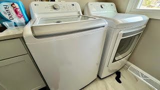 Brand New 2024 LG Top Load Washer, And Dryer