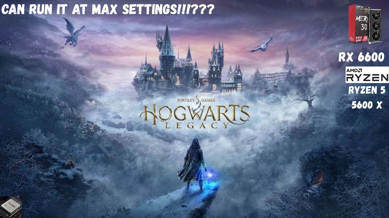 Ryzen 5 5600x & RX 6600 HOGWART LEGACY Gaming Test | Good Combo in 2026!?