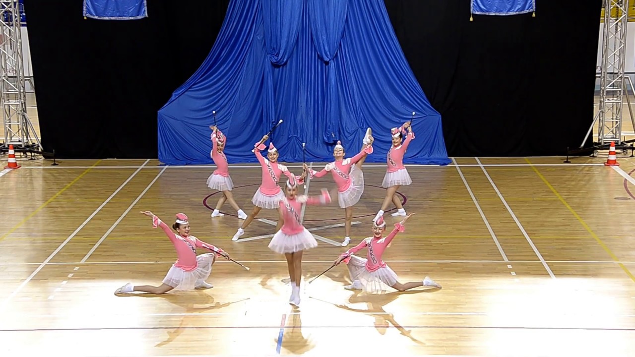 Mażoretki Gracja - Mistrzostwa Polski 2017 - miniformacja kadetki.