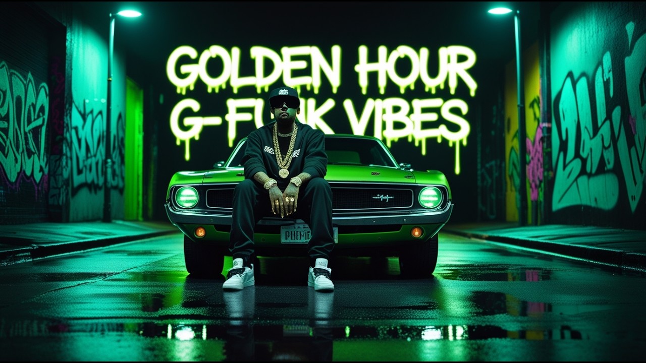 Golden Hour G-Funk 🌇 | Smooth West Coast Chill & Classic Ride