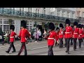 Band of the household cavalry and Coldstream guards in Windsor on the 9/10/2021)