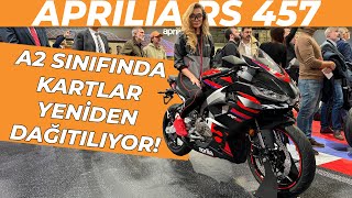 Aprilia RS 457 | A2 Sınıfında Dengeleri Değiştirecek! EICMA FUARI 2023