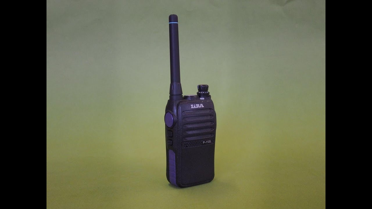 Миниатюрная радиостанция Lira P-112L для строителей и охраны