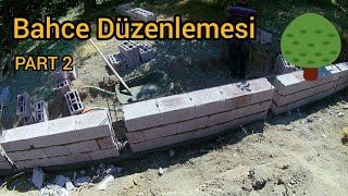 Tinyhouse Bahce Düzenlemesi Part 2 Kendin Yap İstinat Duvarı Nasıl Yapılır