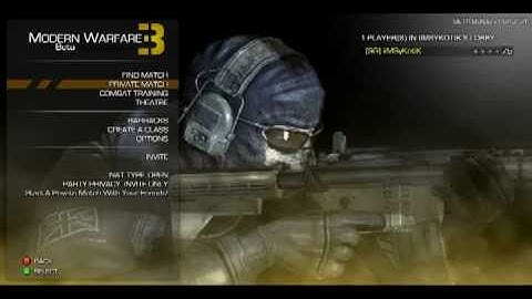 Modern Warfare 3 Beta Leaked (MW3)
