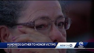 Hundreds gather in Las Cruces to honor El Paso shooting victims