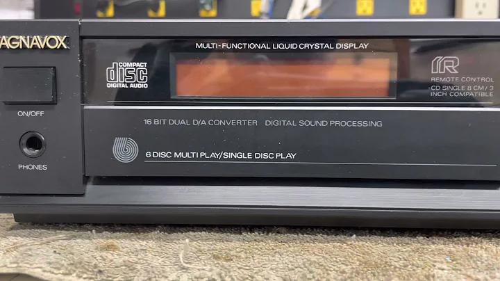Magnavox CDB 496 Compact Disc Changer
