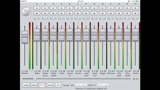 Multi Tracker iPad App Guide   Song Galaxy 1