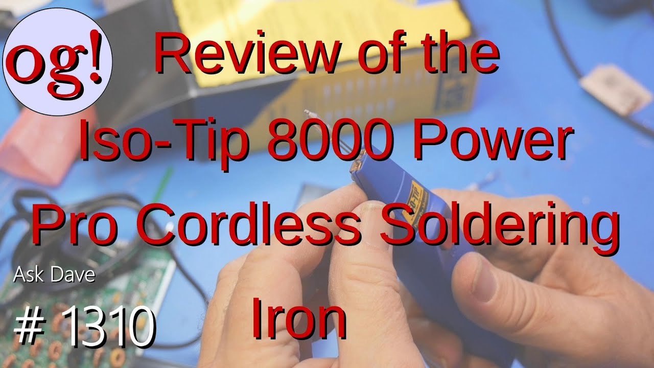Iso-Tip 8000 Power Pro Cordless Soldering Iron (