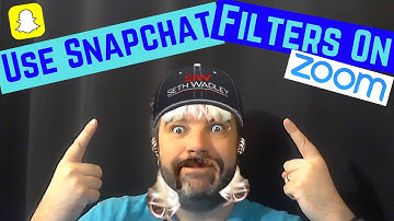 Use snapchat filters on Zoom | Snapcamera App