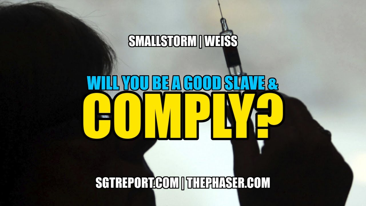 WILL YOU BE A GOOD SLAVE & COMPLY?