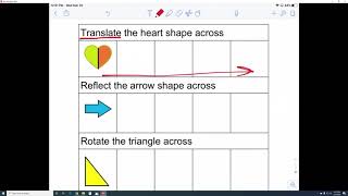Mini Lesson Math Transformations 4 17 20