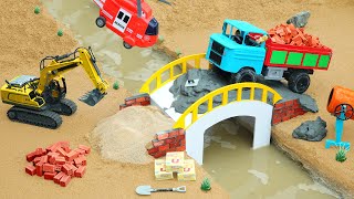 DIY Bridge Construction After Lightning Destroys Old Wooden Bridge | Science Project
