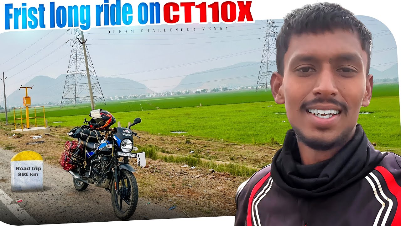 Frist long ride on CT110x /891 km road trip