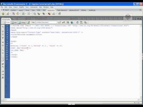 php 04 11 arrays unset instruction