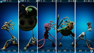 FNAF AR Project Playtime Phase 2 All Mommy Long Legs Skins Workshop Animations