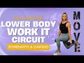 40 Minute Fast Lower Body Work It Circuit | Strength &amp; Cardio