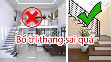 CẦU THANG - Điều cơ bản khi thiết kế cầu thang.Sẽ rất tiếc nếu bạn không xem