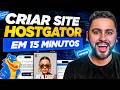 HOSTGATOR 2026 | TUTORIAL PARA CRIAR SITE PROFISSIONAL (Domínio + Hospedagem + Wordpress + IA)