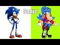 Sonic Boom Gender Swap 2019