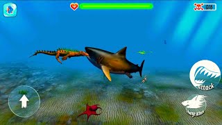 Scary Shark Evolution 3D - Underwater Angry Shark Hunting - Android Gameplay HD screenshot 1