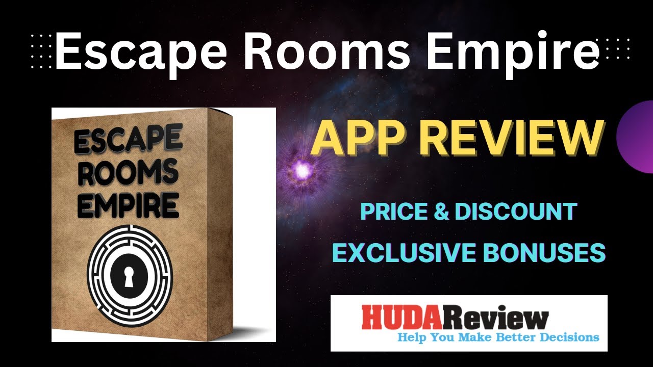 Escape Rooms Empire review Demo Bundle Huge Bonus Discount Coupon YouTube