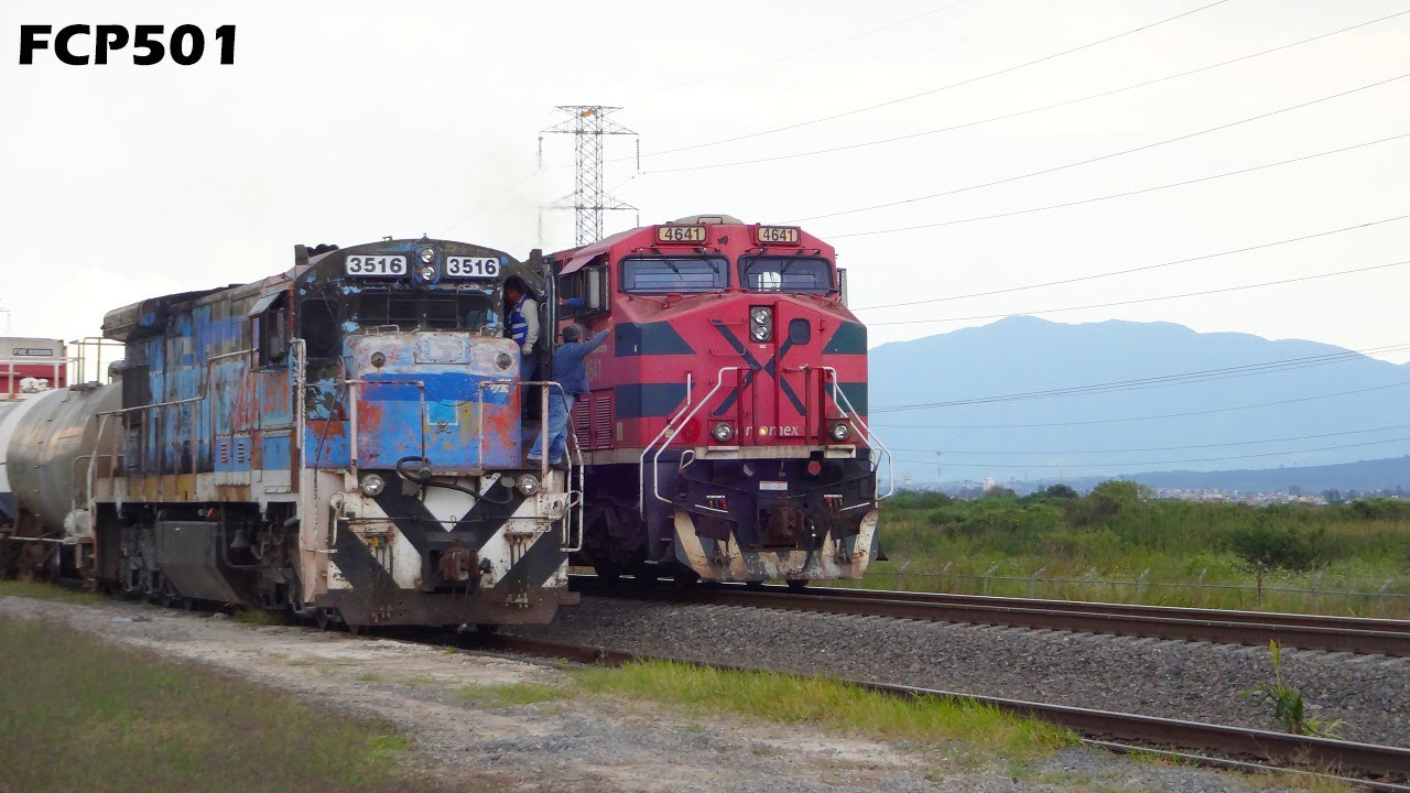 Ferromex: Zona Industrial El Salto Jalisco. Dist. La Barca vía 