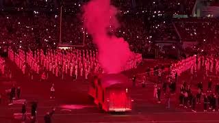 Gamecock 2001 Intro and Pre-Game Light Show at Carolina vs Clemson Football Game - 11/25/2023