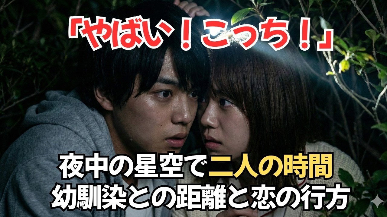 【恋愛話】「12時に展望デッキで待ってる」林間学校の夜、幼馴染からのLINE→星空を見た後、彼女と1ヶ月話せなくなった理由