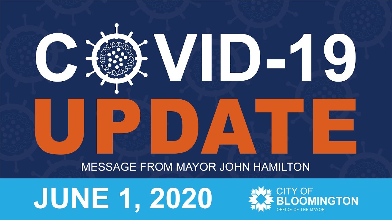 Weekly COVID-19 Update From Mayor Hamilton on June 1