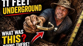 I found this bracelet 11 feet under ground… what was it doing there