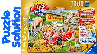 Ravensburger Jigsaw Puzzle Solution - What If 13 The Safari Park