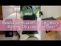 Reseña del Muse MT-110 B - Micro Sistema CD y radio con Giradiscos Muse tres velocidades, bluetooth,