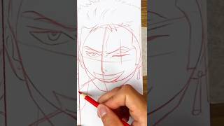 Drawing Roronoa Zoro #onepiece #zoro #drawing #desenhando #anime #dibujo #draw