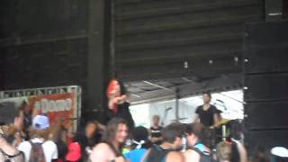 New Years Day Warped Tour 2013 Atlanta