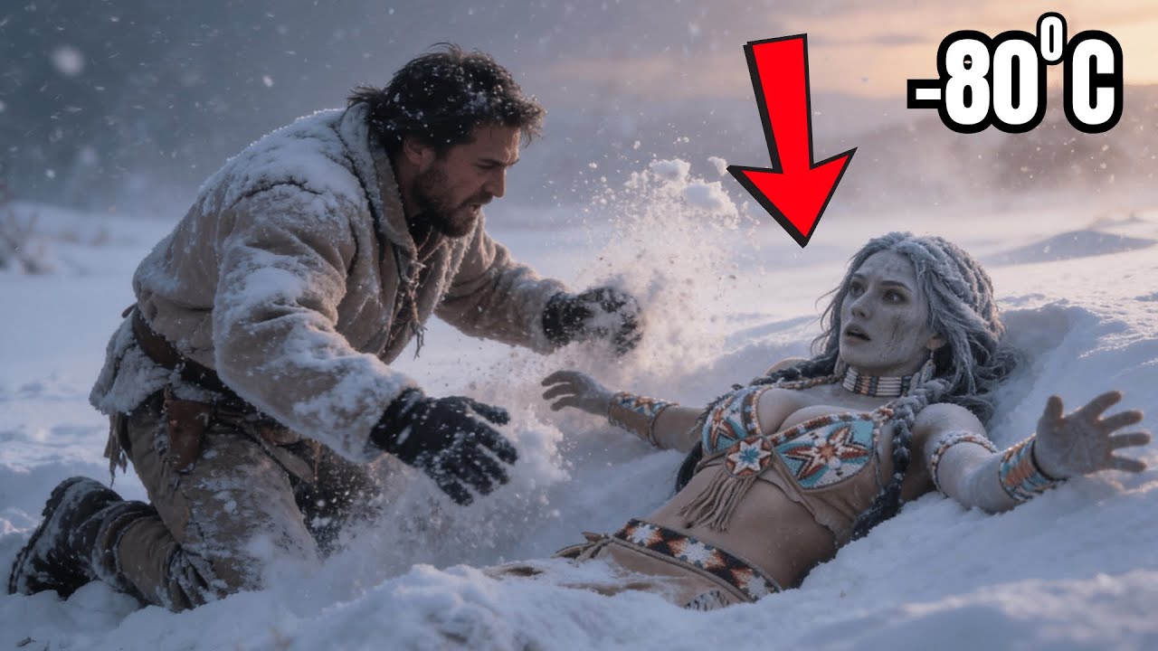 Ich hörte einen Herzschlag unter dem Schnee — ich grub stundenlang und fand ein Apachen-Wunder