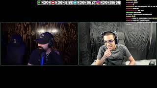 N3on Meets Keemstar for the first time (Full Discord Call)