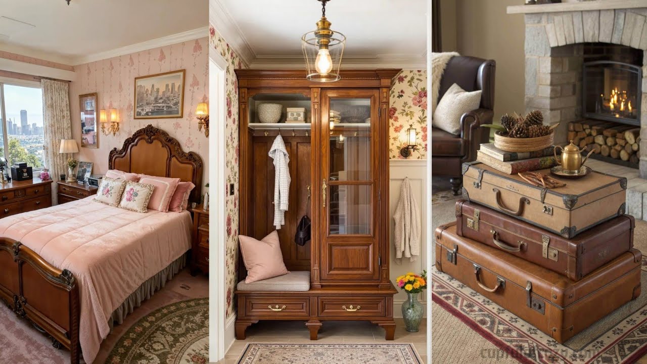 Дизайн домов в антикварном и винтажном стиле | Уютные идеи для дома, которые вам понравятся 🌷🌿