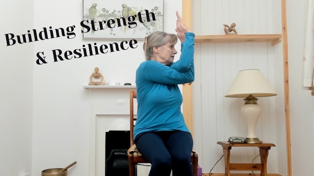 Chair Yoga: Staying healthy by working on the fascia. http://www.marymacgillavry.net