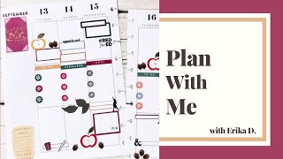 Plan With Me | Classic Happy Planner | Sept 13-19